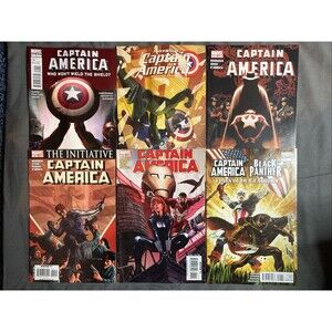 Captain America Comic Book Set (2007-2016) Marvel • Avengers, Steve Rogers
